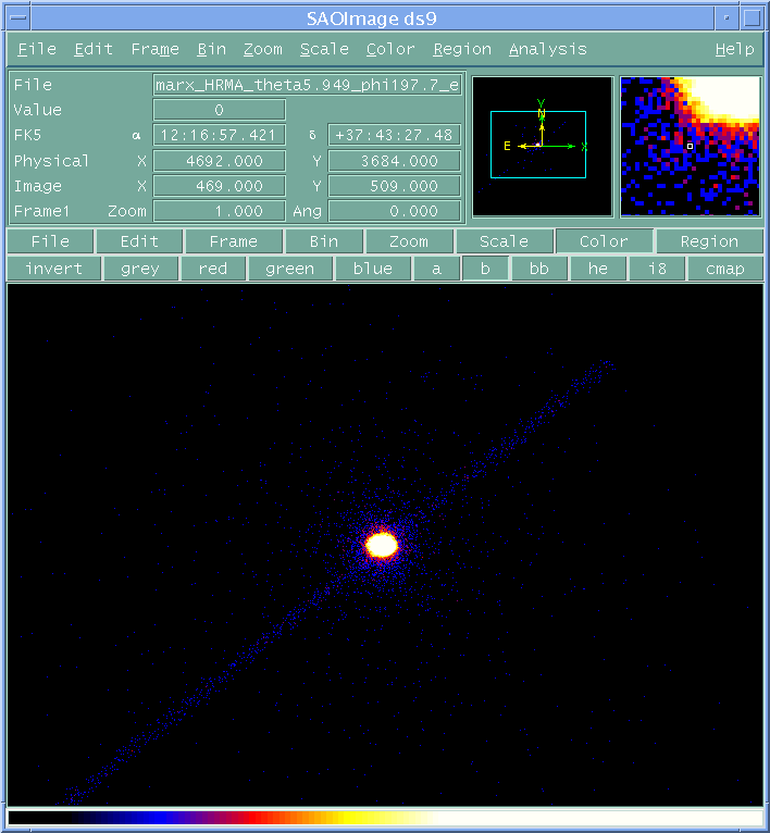 [Image 1: The event file created by MARX]