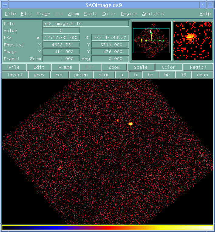 [Image 2: Image of the event data (ObsID 942)]