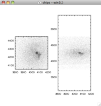 [Thumbnail image: The image data is displayed in both plots but the Y range differs.]