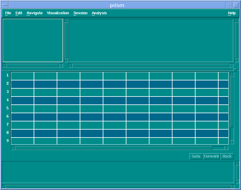 [Image 1: Prism GUI before loading a file]