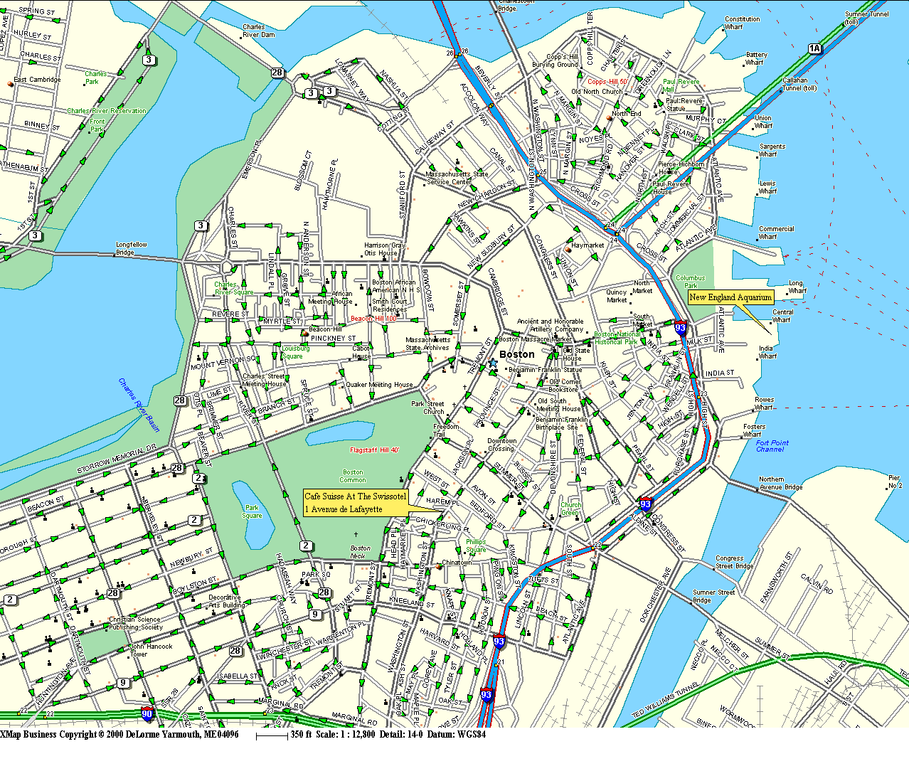 Street Map Boston