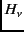 $H_{\nu}$