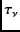 $\tau_{\nu}$