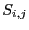 $ S_{i,j}$