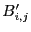 $ B_{i,j}'$