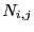$ N_{i,j}$