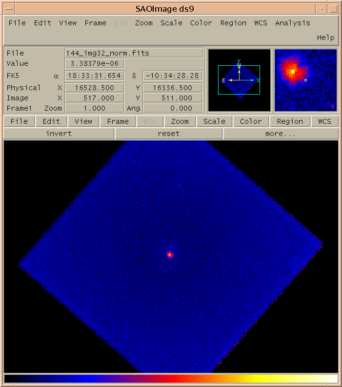 [Image 4: Fluxed image for HRC-I]