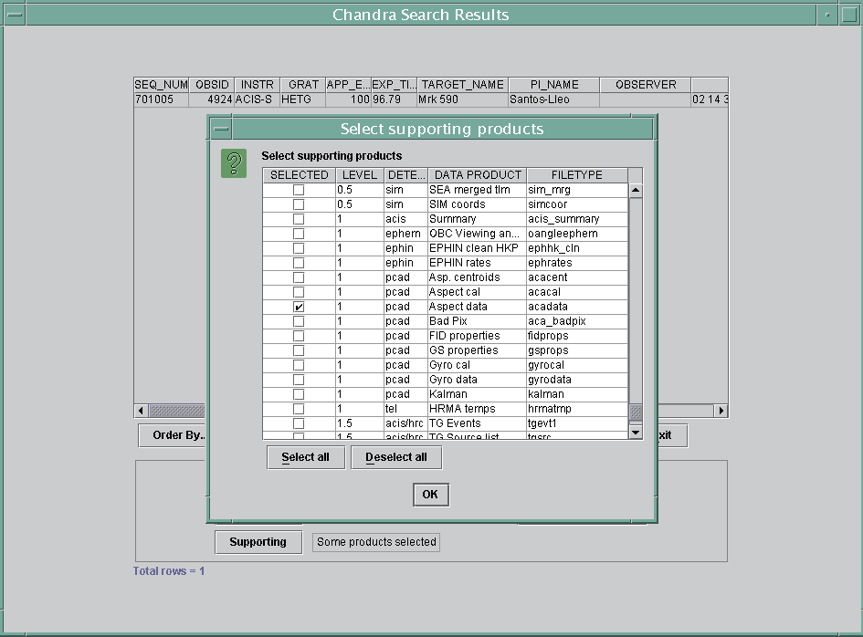 [Image 2: 
        Selecting the ACA image data files in ChaSeR
      ]