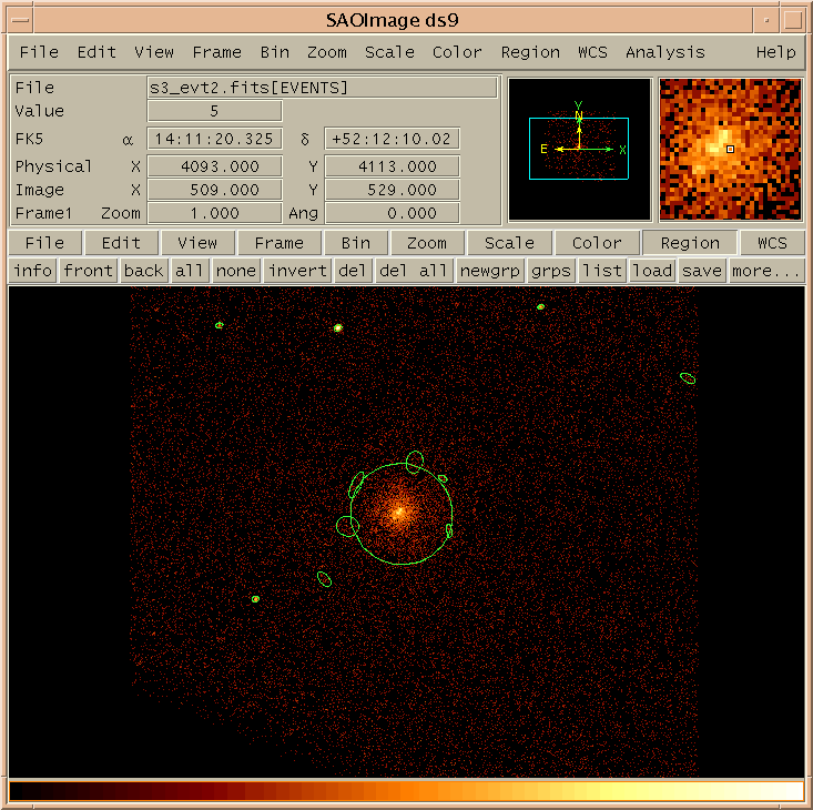 [Image 2: Event list with detections overlaid]