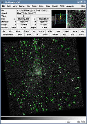 [Thumbnail image: The detections are overlaid on the event file as green ellipses.]