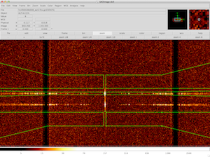 [Thumbnail image: Customized LETG extraction regions]