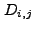 $ D_{i,j}$