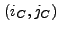 $ (i_C,j_C)$