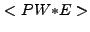 $ <PW{\ast}E>$
