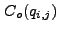 $ C_o(q_{i,j})$