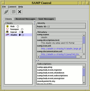 [SAMP control window]