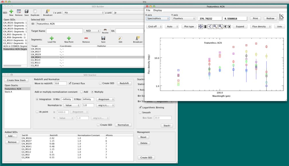 [adding a SED-represntation of the Stack to      the SED Builder]