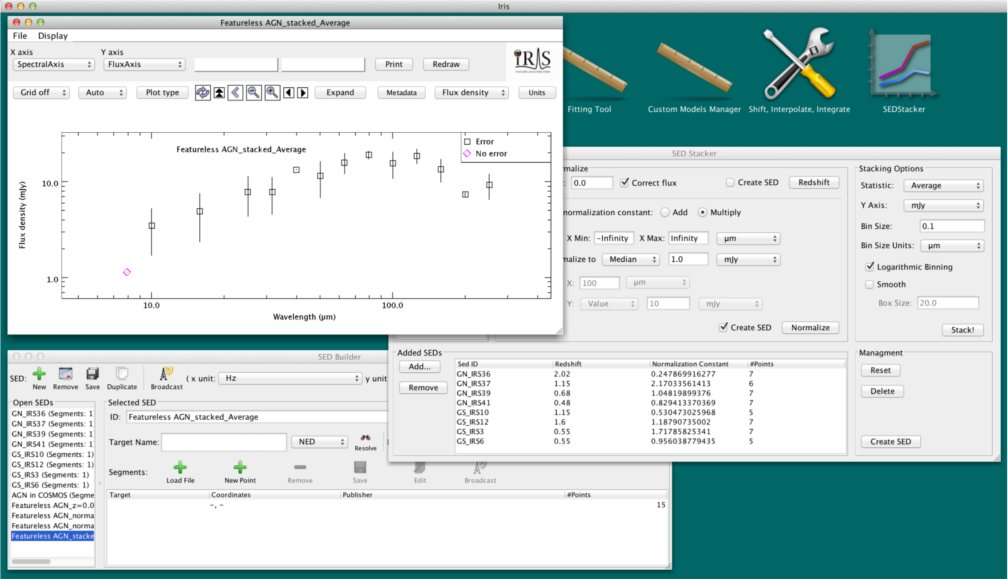 [screenshot of SED Stacker      component]