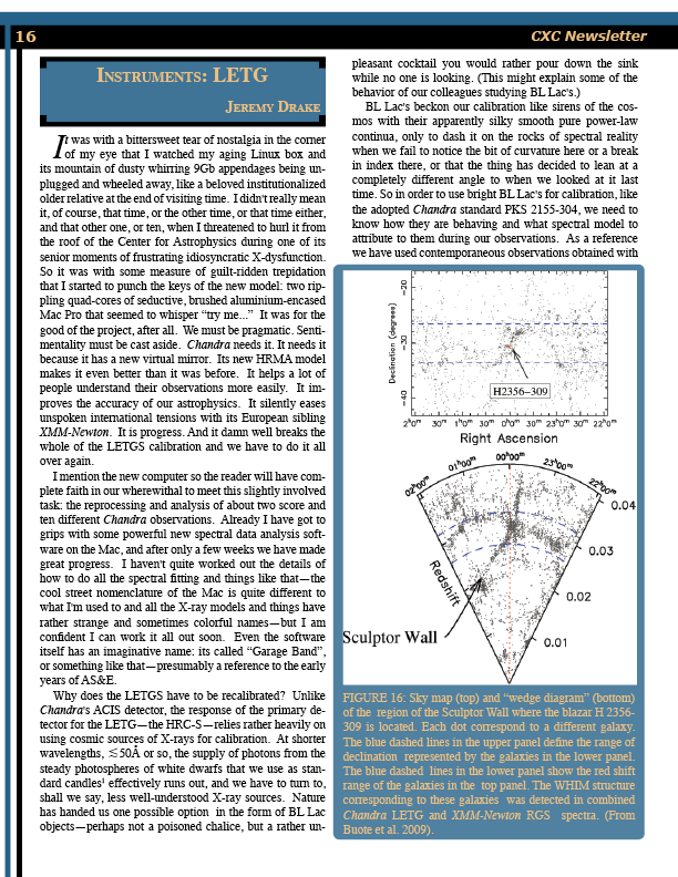 Page 16 of the Chandra Newsletter, issue 16, for text-only, please refer to http://cxc.harvard.edu/newsletters/news_16/newsletter16.html