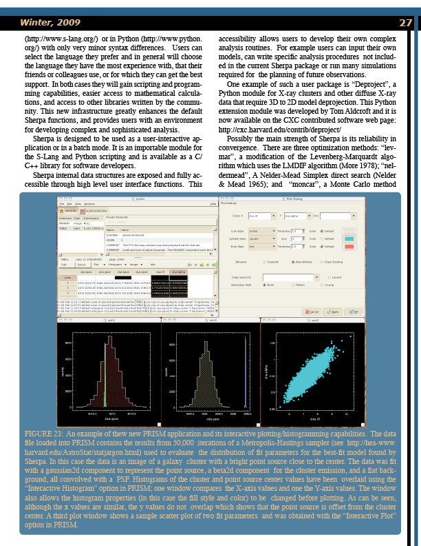 Page 27 of the Chandra Newsletter, issue 16, for text-only,
      please refer to http://cxc.harvard.edu/newsletters/news_16/newsletter16.html