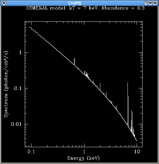 [Image 1: Model spectrum]